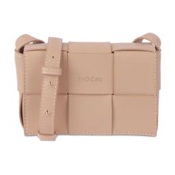 Mochi Pink Woven Medium Cross Body Bag-39