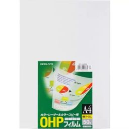 Kokuyo 297x210 mm A4 R-PET Film Transparency Film, VF-1420N-20