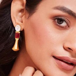 Fabindia 92.5 Silver Danglers Earrings for Women-image-18