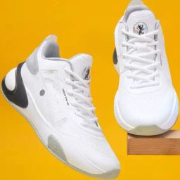 Red Tape Men's Hustle Collection White Running Shoes-1