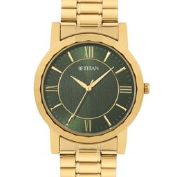 Titan Men Karishma Bracelet Style Analogue Watch 1644YM05-Green-image-53