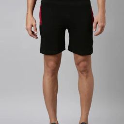 Dixcy Scott Maximus Black Cotton Regular Fit Shorts-image-51
