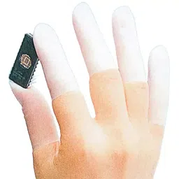 Hakko Antistatic Finger Stall Sulfur Free 15 Φmm Inner Diameter Free Size 566-2 (Pack of 1000)-image-3