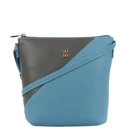 Baggit Blue Haven Color Block Small Sling Handbag-image-48