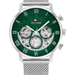 Tommy Hilfiger Men Skeleton Dial & Stainless Steel Bracelet Style Analogue Watch TH1710567-image-16