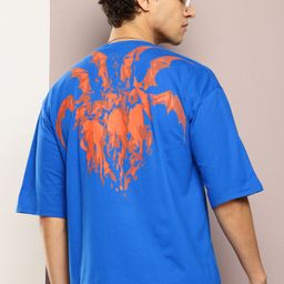 Kook N Keech Men Typography Printed Oversized T-shirt-image-31