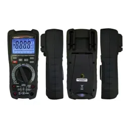 Metravi Digital TRMS Multimeter Backlit LCD Display Black, PRO-27 image 2