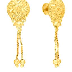 Raj And Deb Gold-Plated Brass Earrings-image-51