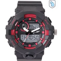 Sonata Men Analogue and Digital Watch NP77117PP04W-8