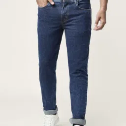 YU by Pantaloons Blue Cotton Slim Fit Jeans-picture-47