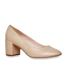 Bata Women's Amy Beige Pumps-image-20