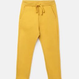 United Colors of Benetton Kids Boy's Solid Regular Fit Joggers with Drawstring Closure-picture-10