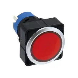 IDEC LW Series Flash Silhoutte Switch Pilot Light Round Shape and 25 mm Mounting Hole, LW6MP-23MR-picture-14