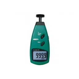 Insize 0.5 to 19999 RPM Rotary Speed Contact Tachometer with 0.1 RPM Resolution, 9224-213-31