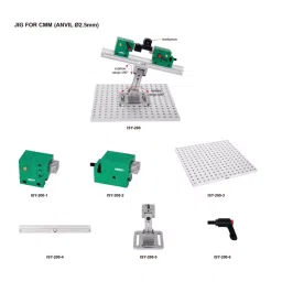 Insize M8 Ø2.5 mm Anvil Jig Set with ±90° Rotation Range, ISY-200 image 2