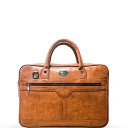 ARISTA VAULT Men Leather Laptop Bag-27