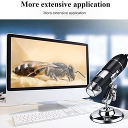 R A Products 1000X USB Digital Microscope with 8 LED Adjustable Brightness and 0.3M HD Camera Compatible with Windows and Android (Wired) image 4
