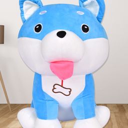 Besties Big Size Tuffy Dog Soft Toy Blue - Height 45 cm-24