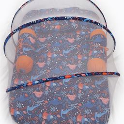 Kradyl Kroft 5 Pc Baby Bedding Set with Mosquito Net for Infants- Happy D-image-96