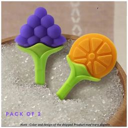 numum Teething Silicone BPA Free Natural Organic Freezer Safe Teethers for Newborn Infant, Soft & Textured - Babies Shower Gift (Pack of 2) Multicolor (Color and design may vary)-26
