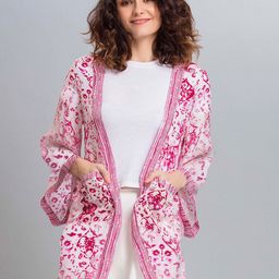 SHAYE Floral Printed Open Front Shrug-picture-31