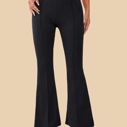 Dream Beauty Fashion Women Pleated Bootcut Parallel Trousers-picture-27
