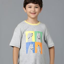 TALES & STORIES Boys Printed Applique T-shirt-image-63