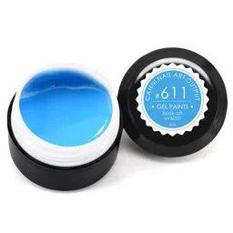 CANNI Pure Colors Solid LED UV Gel Varnish Nail Polish - Shade 611-image-41