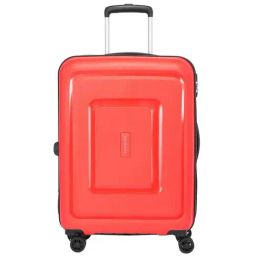 Aristocrat Endeavour Fiery Red TextuFiery Red Hard Medium Trolley Bag - 48 cm-image-15