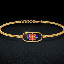 Joyalukkas Oval Orb 22k Yellow Gold Bracelet-picture-24