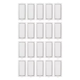 Cona 9251 6A/240V White 1 Way Switch Pack of 20-12