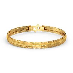 Joyalukkas Subtle Charm 22k Yellow Gold Bracelet-image-23