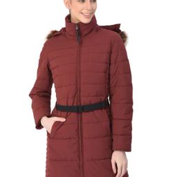 Woodland Pomegranate Quilted Jacket-image-50