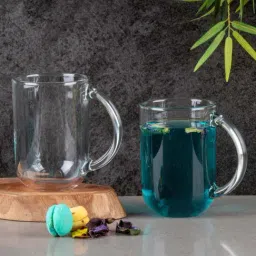 Luminarc Transparent Glass Tea & Coffee Mug - Set of 6-34