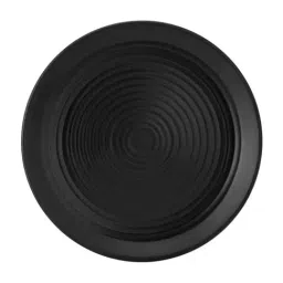 Living Roots Black Urea Free Pure Melamine Dinner Plate Set of 1-26