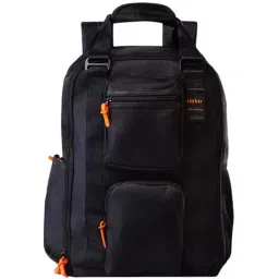 Spykar 10 Ltrs Black Medium Convertible Backpack-image-3