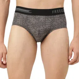 Freecultr Smoke Grey Printed Briefs-picture-28