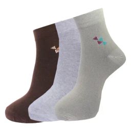 Dollar Multi Cotton Free Size Printed Socks - Pack of 3-image-27