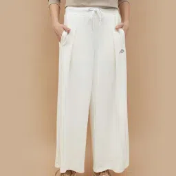 KAPPA White Plain Pants-picture-3