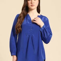 Qurvii Blue Top-image-52