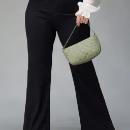 Miss Chase A+ Black Flare Fit Jeans-image-40