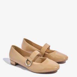 LUNA BLU by Westside Beige Mary Jane Shoes-image-84