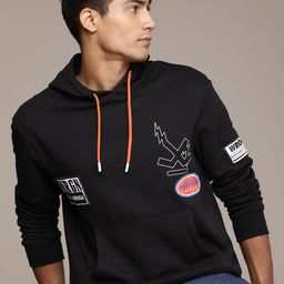WROGN Graphic Printed Hooded Sweatshirt-picture-18