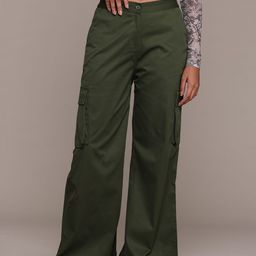 The Roadster Lifestyle Co. Women Cargo-Style Pure Cotton Trousers-image-29
