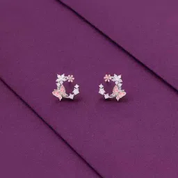 Kai Jewel Sterling Silver Butterfly Garden Stud Earrings for Women-image-28