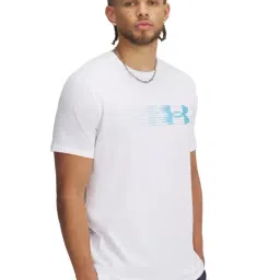 Under Armour White Regular Fit Sports T-Shirt-picture-5