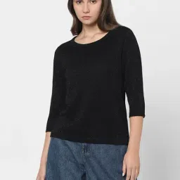 Vero Moda Black Textured Sweater-image-17