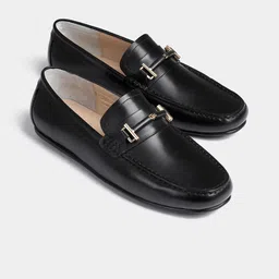 LUXORO FORMELLO Diablo Men Textured Formal Leather Loafers-picture-47
