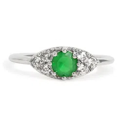 ALDO Silver-Plated Stone-Studded Finger Ring-image-91