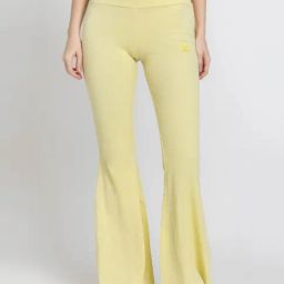 Adidas Originals Yellow ESS FL Tights-image-32